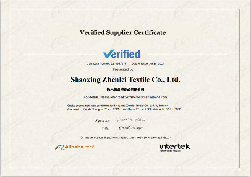 China Shaoxing Zhenlei Textile Co., Ltd. company profile