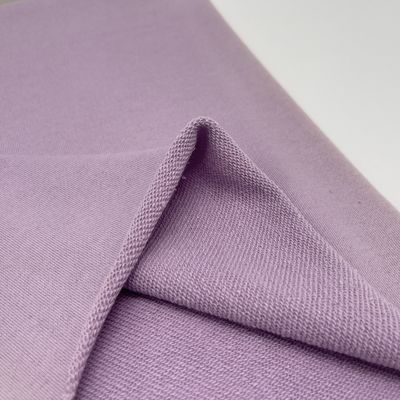 Solid French Terry Fabric For Apparel Soft Warm Anti Pilling