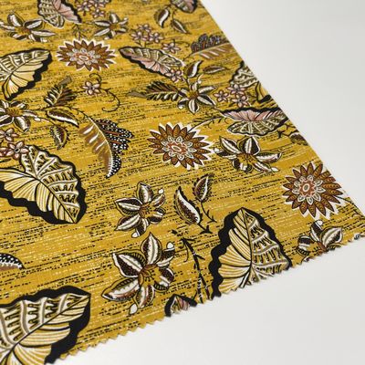High Durable Linen Viscose Dyed Yarn Fabric Low Flammability