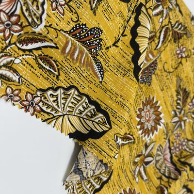 High Durable Linen Viscose Dyed Yarn Fabric Low Flammability