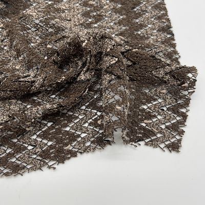 Customized Knitting Jacquard Fabric 75% Polyester 25%Cotton 155cm 220gsm N07-086
