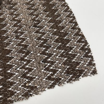 Customized Knitting Jacquard Fabric 75% Polyester 25%Cotton 155cm 220gsm N07-086