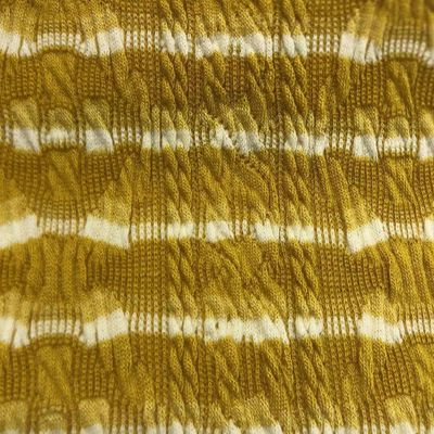 Assorted Knitting Jacquard Fabric 47%Polyester 51%Cotton 5%Sp 160CM 220GSM C14-YD2455
