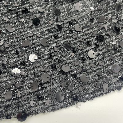 Glinting Radiant Sequins Embroidery Fabric Patterns M18-002