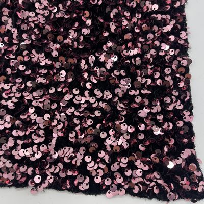 Sequins Glitter Embroidery Fabric Garment Home Textile M05-009