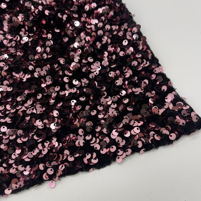 Sequins Glitter Embroidery Fabric Garment Home Textile M05-009
