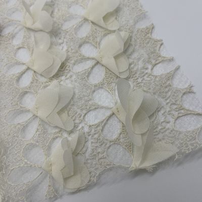 Fashionable Eyelet Cotton Embroidery Fabric Various M13-026
