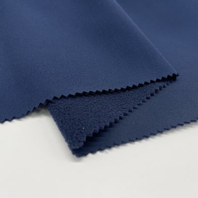 Windproof Anti Static Waterproof Soft Shell Fabric UV Protection