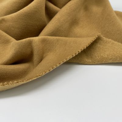 Cotton Polyester Soft French Terry Knit Fabric For Pants 66 68